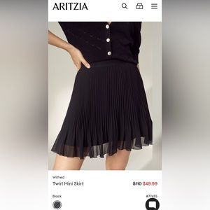 Wilfred Twirl Skirt Mini